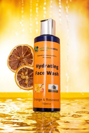 Premium Handmade Orange & Rosewood Facewash gel