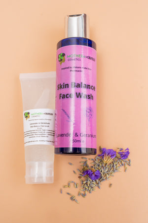 Natural Lavender & Geranium Facewash Gel