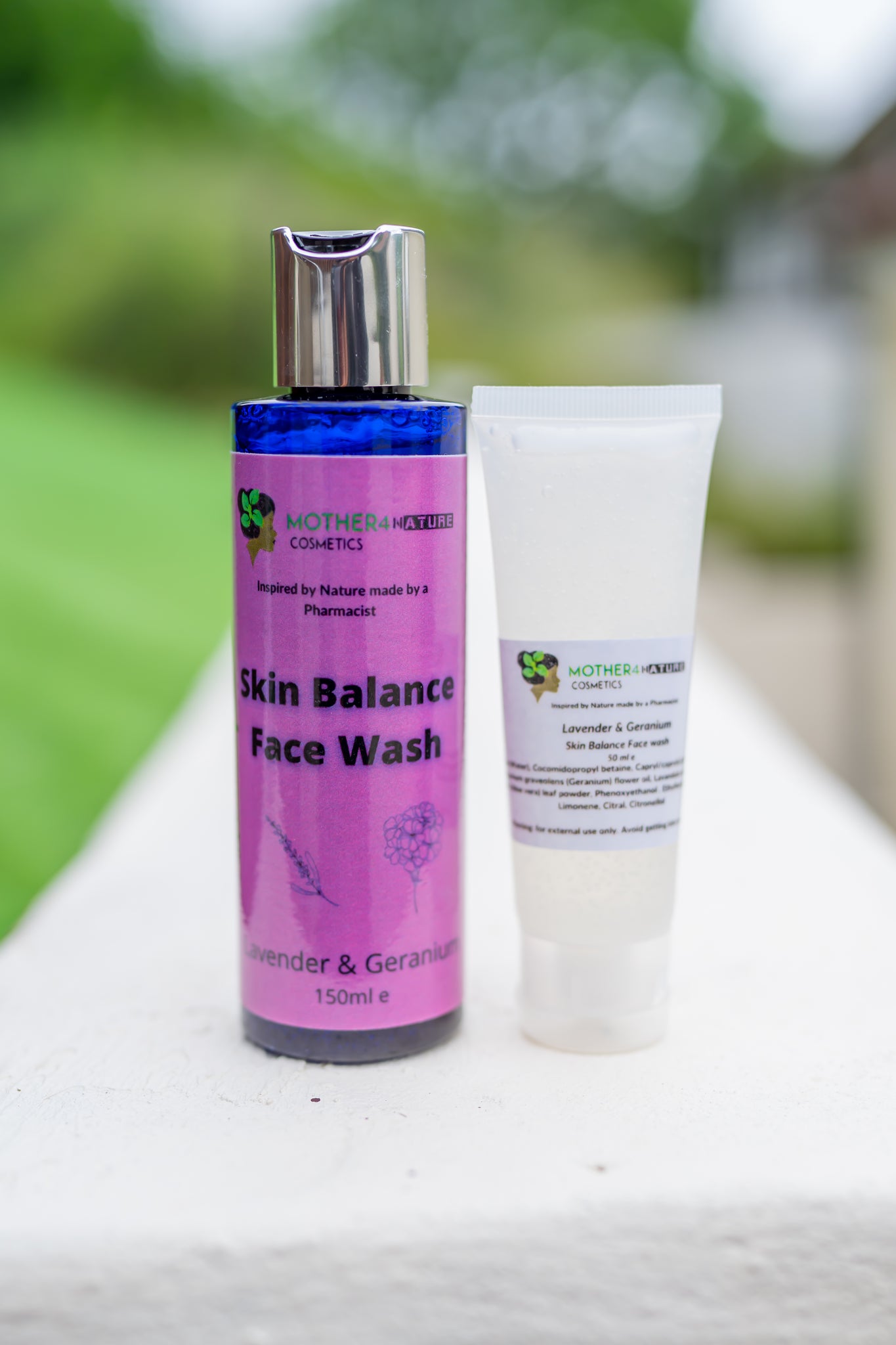 Natural Lavender & Geranium Facewash Gel